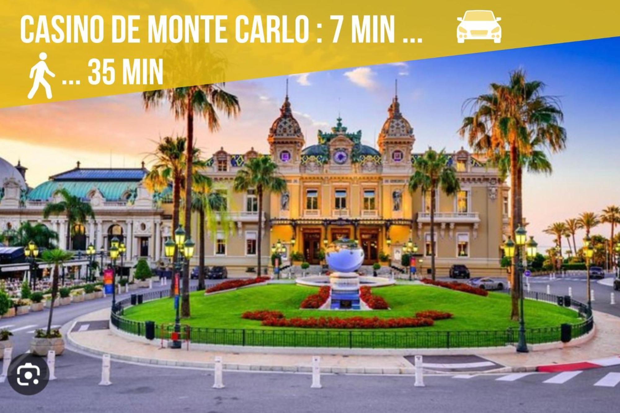 Appartement Moderne Climatise Monaco Vue Mer Кап-д'Ай Екстер'єр фото